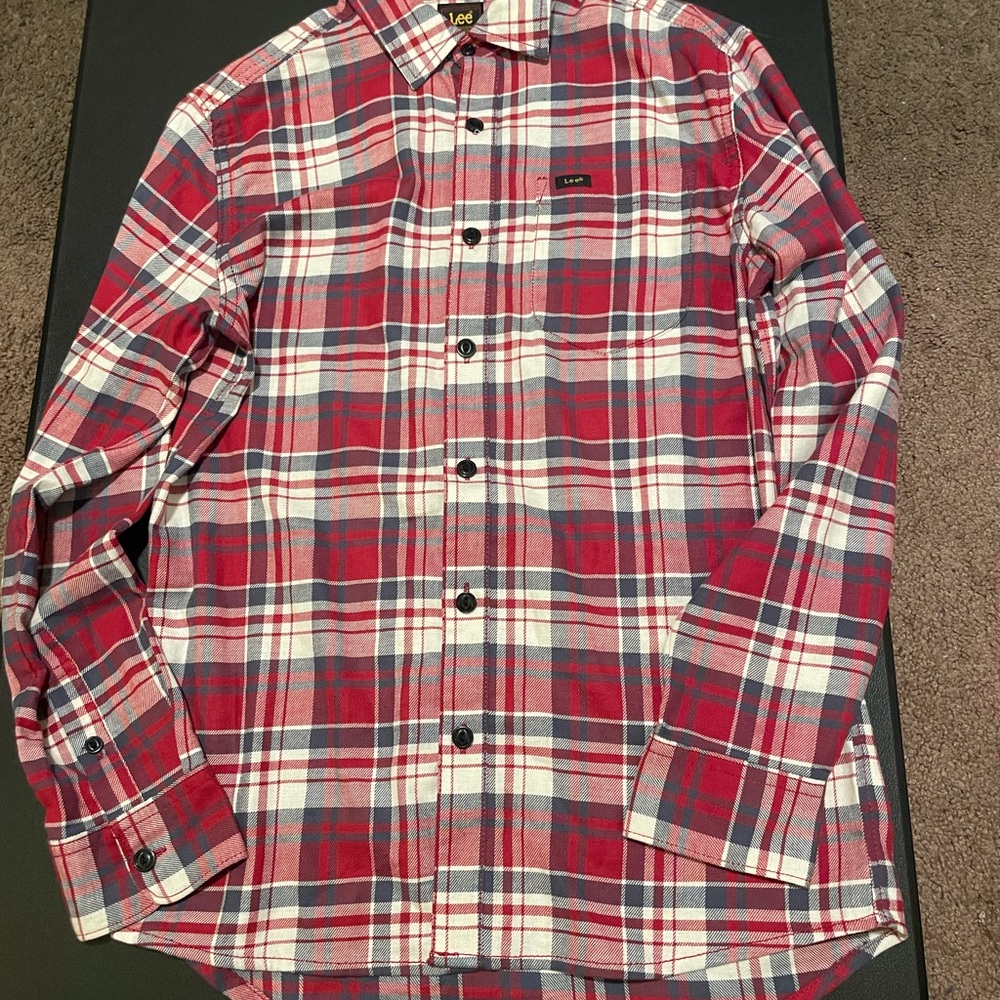 Lee Men's Red Flannel